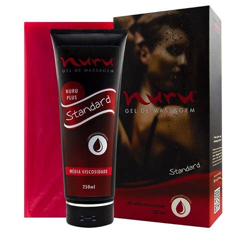 Gel de Massagem e Lubrificante Nuru 250ml Lençol Sex Shop Amor