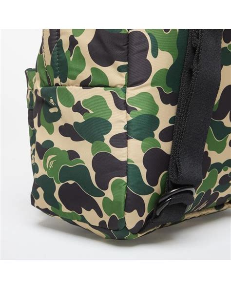 A Bathing Ape Bag Abc Camo Small Shoulder Daypack In Green For Men Lyst