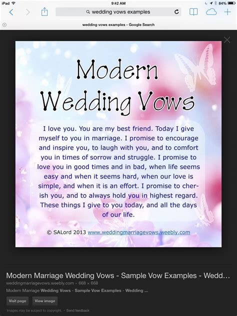 Ideas Modern Wedding Vows Wedding Vows Examples Vow Examples Give It