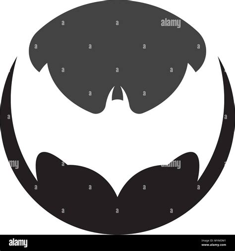 Bat Logo Design Stock Vector Images Alamy