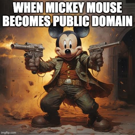 When Mickey Mouse Becomes Public Domain : r/memes