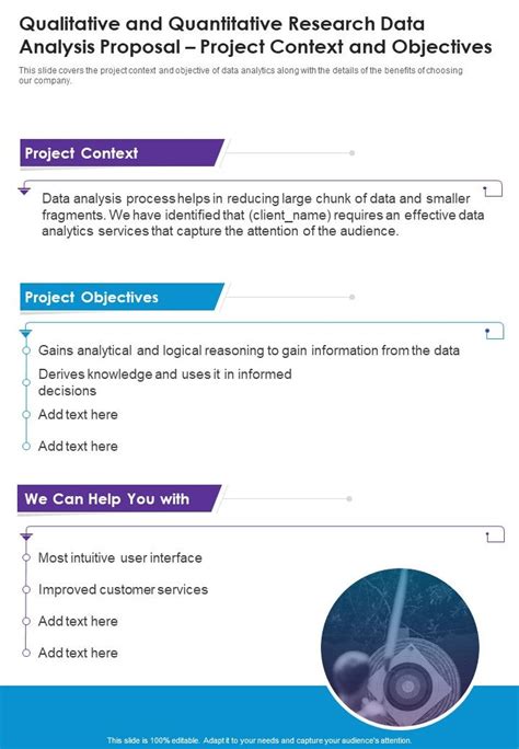 Qualitative And Quantitative Research Data Project Context And ...