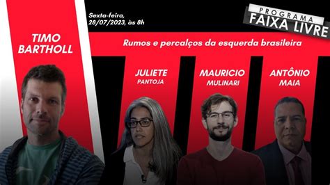 Faixa Livre Timo Bartholl Juliete Pantoja Mauricio