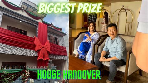 House Handover Biggest Prize Dayahang Rai Swastima Khadka Binod