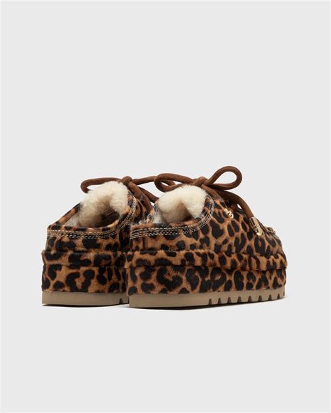 Naked Wolfe Blizzard Leopard Pony Suede Shearling Brown BSTN Store