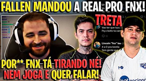 Fallen Comenta Sobre A Treta De Fnx E Kng E D Dicas Para Jogar Dust