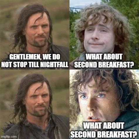 Second Breakfast Lotr GIF - Second Breakfast Lotr - Discover & Share GIFs