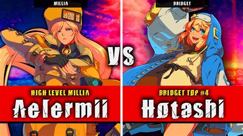 GGST Aelermii Millia VS Hotashi Bridget Guilty Gear Strive High