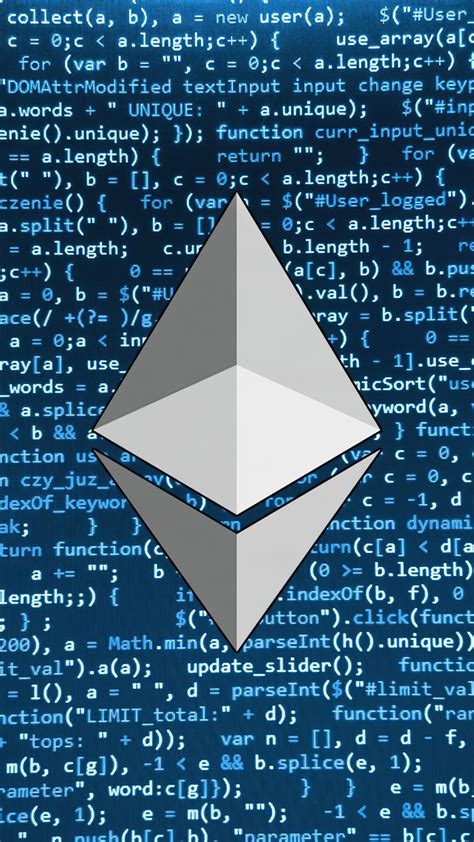 ethereum, logo, digital art, 4k, HD Wallpaper | Rare Gallery