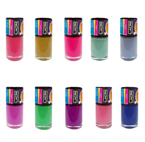 ESMALTES LACRE COLEÇÃO 10ML Beleza designer