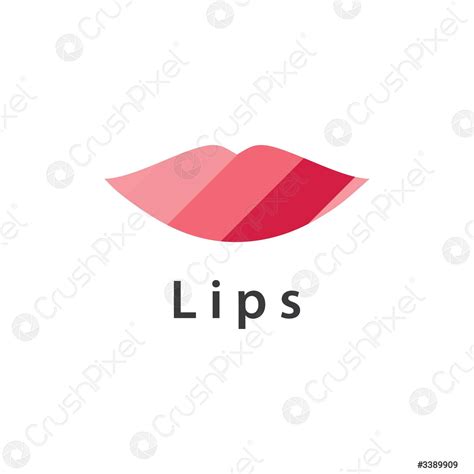 Beauty Lips Stock Vector Crushpixel