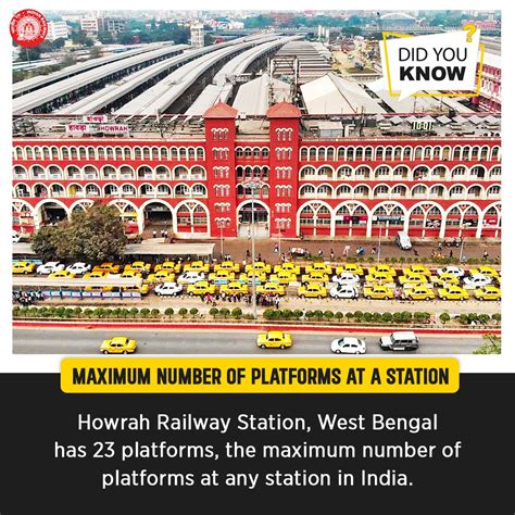 Ministry Of Railways On Twitter Did You Know Comprising 23 Platforms