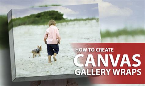 How to Create a Canvas Gallery Wrap - Photofocus