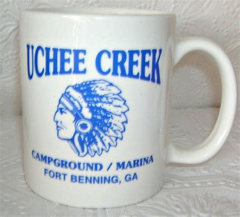 Ft Benning Georgia Mug Uchee Creek Campground And Marina With Images