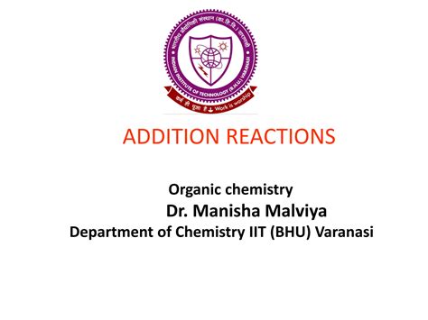 Solution Addition Reaction Organic Chemistry Studypool