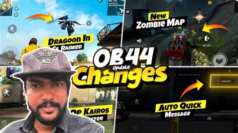 APRIL 17 OB 44 UPDATE ALL CHANGES FREE FIRE FREE FIRE NEW UPDATE OB