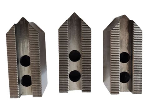 Mild Steel 6 Inch Soft CNC Jaw Material Grade EN8 Chuck Diameter