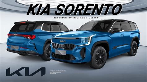 All New Kia Sorento Redesign Digimods Design Youtube