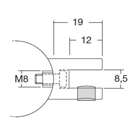 Klemmbeschlag F R Bleche Platten Abp Beyerle