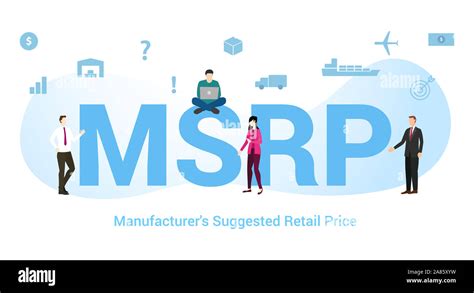 Msrp Manufacturers Suggested Retail Price Concept With Big Word Or Text