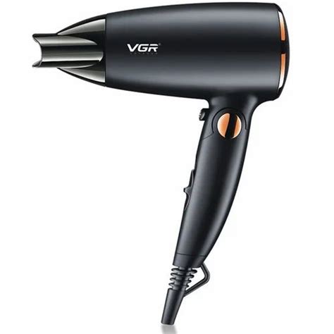 Foldable VGR V 439 Professional Hair Dryer 1600 W Black At Rs 541