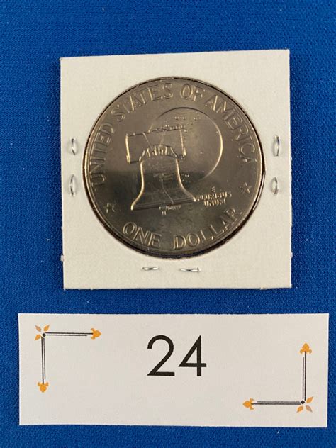 P Bicentennial Eisenhower Dollar Bu Etsy