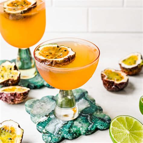 20 Passionfruit Cocktails With Easy Recipes