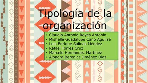 Tipos De Organizacion Ppt