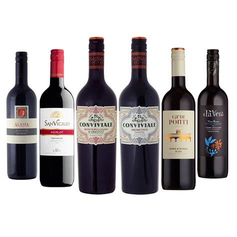 Italian Red Wine Mixed Case x 6 | Grape Escapes