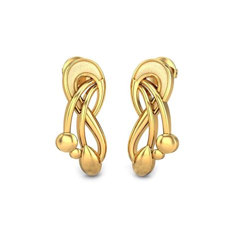 white gold earring designs  india kalyan jewellers