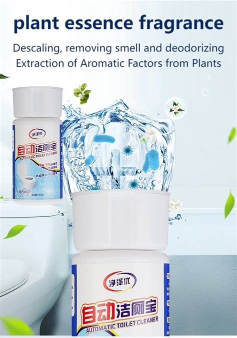 Automatic Toilet Bowl Cleaner 350ml Auto Releasing Dirt Removal