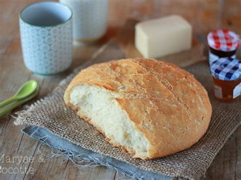 Pain De Campagne Rapide Cuit En Cocotte Recette Par Maryse Cocotte