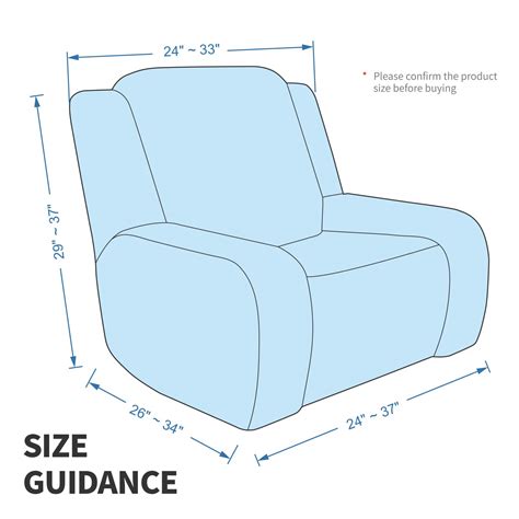 Maxijin Newest Recliner Slipcovers For Living Room Pieces Stretch