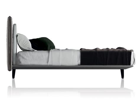 Campus Double Bed With Upholstered Headboard By Natuzzi Italia Design