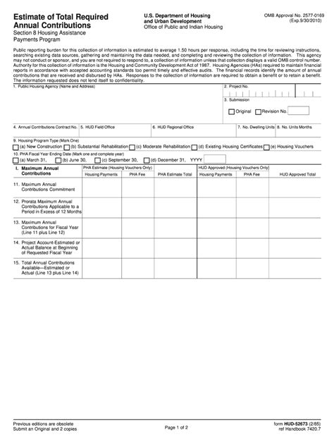 Hud Form Fill Out Sign Online Dochub