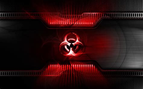 Red Biohazard Wallpaper - WallpaperSafari