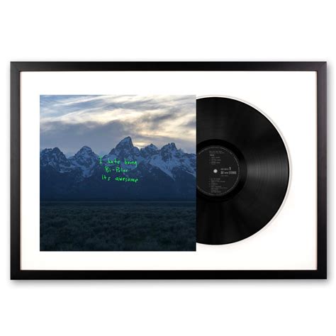 Framed Kanye West - Ye - Vinyl Album Art - Australian Warehouses