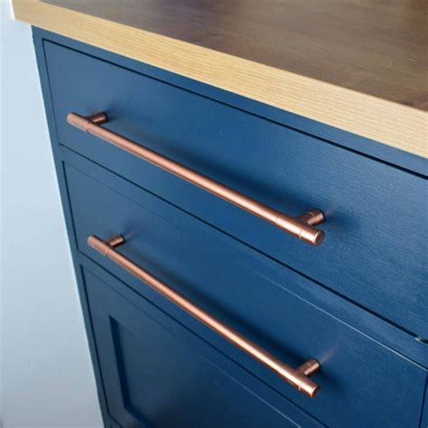 Blue Kitchen Cabinet Handles Anipinan Kitchen