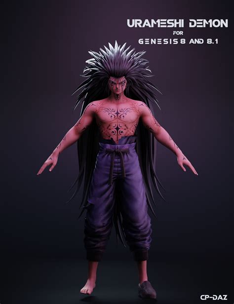 Urameshi Demon For Genesis 8 And 81 Male By Cpdaz On Deviantart
