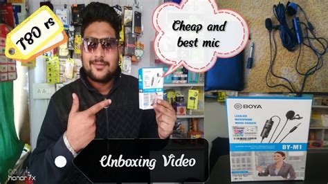 Best Budget Mic For New Youtubers Boya M Mic Unboxing Review Youtube