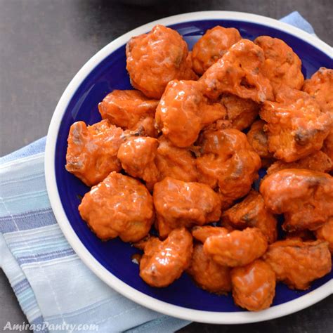 Easy Crispy Buffalo Cauliflower Amira S Pantry