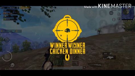 Kill Pubg Mobile Winners Winner Chicken Dinner Team S K Youtube