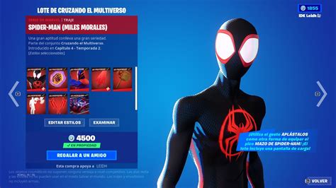 Vuelven Miles Morales Y Nueva Tienda Fortnite Hoy De