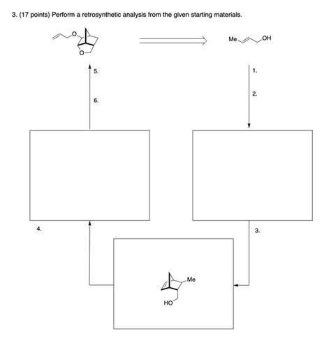 Solved Points Perform A Retrosynthetic Analysis From Chegg