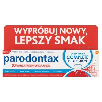 Pasta do zębów parodontax complete protection 13619474389 oficjalne