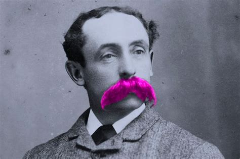 Victorian Gentleman Sporting A Large Bushy Moustache Photo By Getty