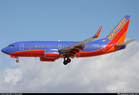 N Wn Southwest Airlines Boeing H Wl Photo By Klaus Ecker Id