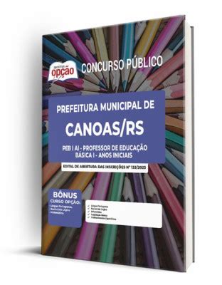 Apostila Prefeitura De Canoas Rs Peb I Ai