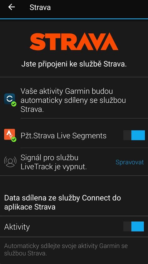 Strava Live Segmenty Na Za Zen Ch Garmin