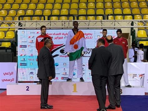 Open dAfrique de Taekwondo nouvelle médaille dOr pour Issoufou